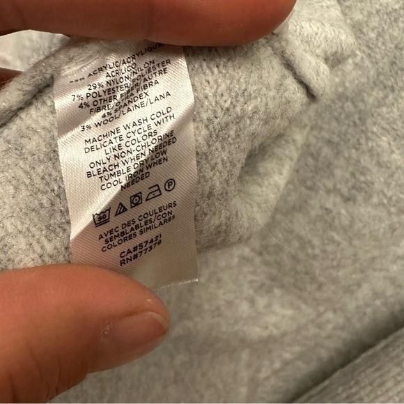 Ann Taylor long cardigan wool‎ women’s XS gray silver speckle - Picture 5 of 6